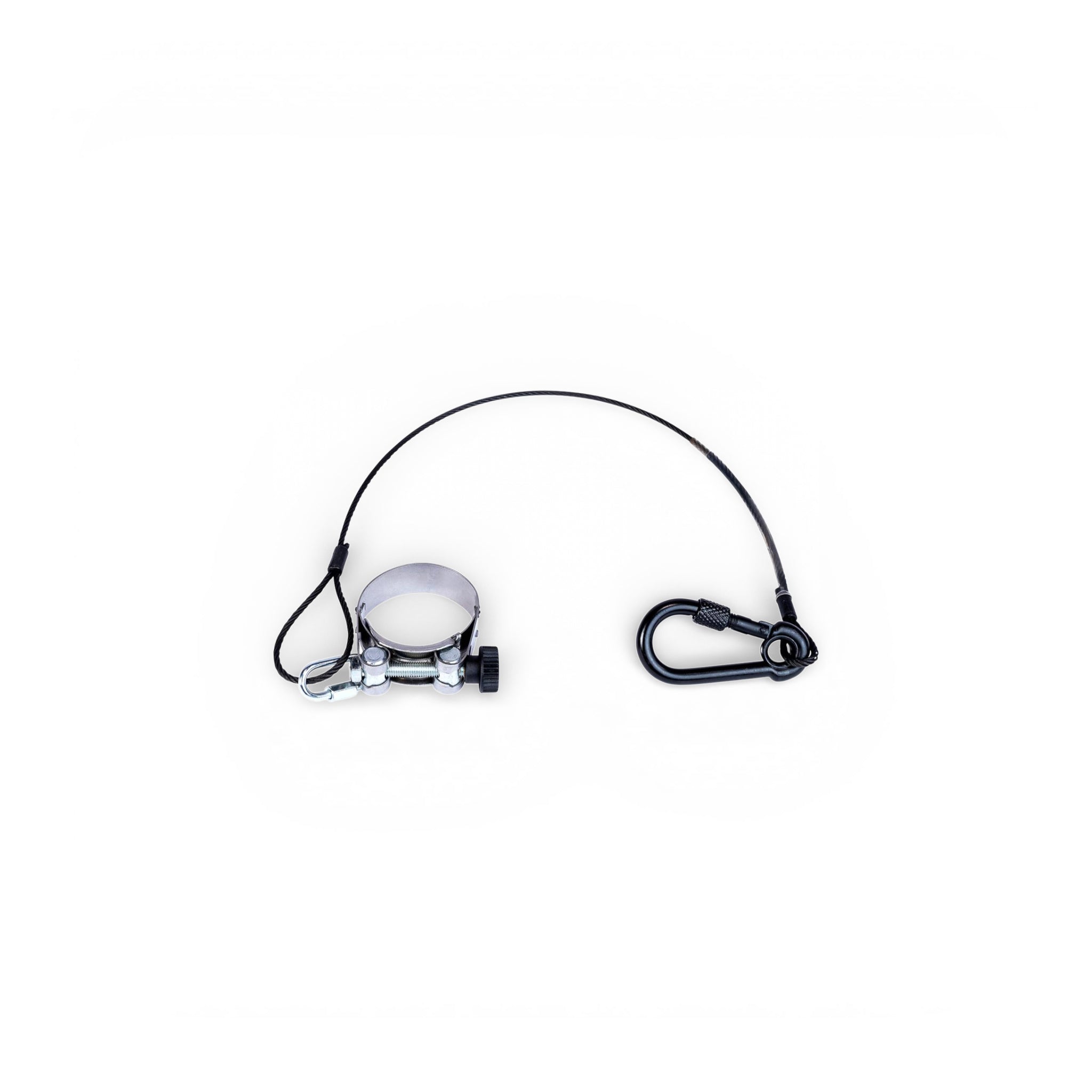 Cannon Clamp With Certified Safety Cable