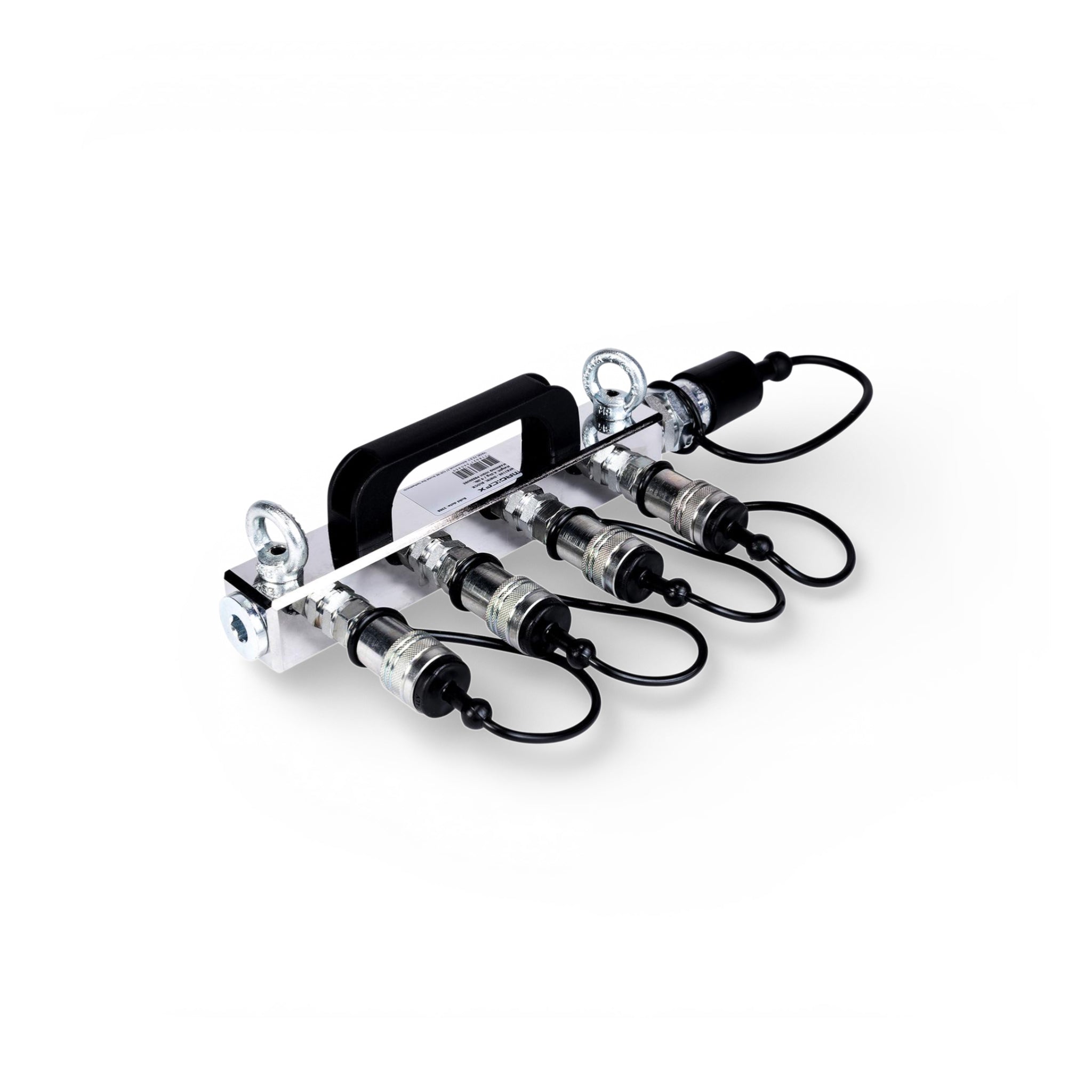 CO2 Distribution Block - 1x 3/4 Hose to 4x 3/8 Hose