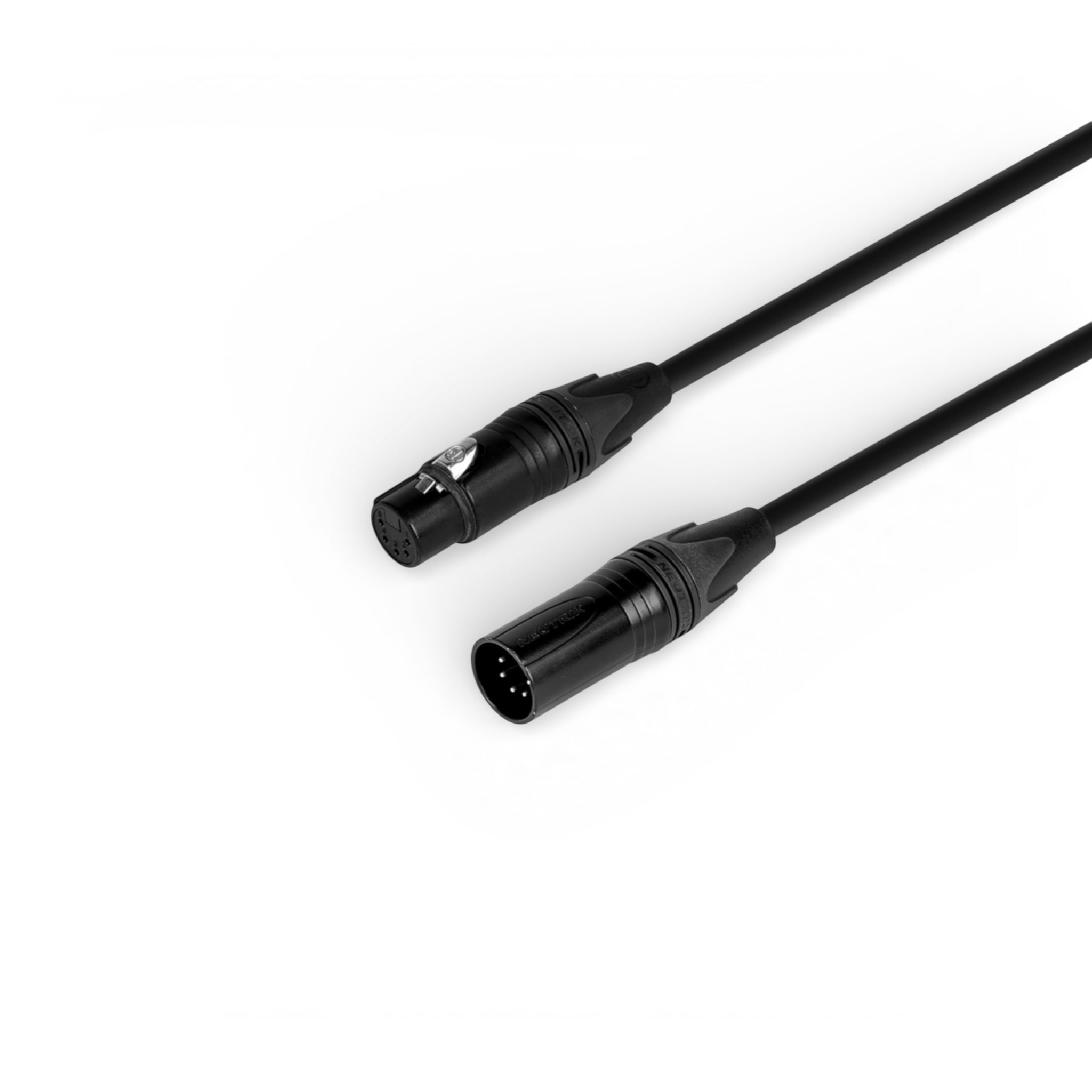 DMX Cable 5 pole XLR - Male To Female - 10 m