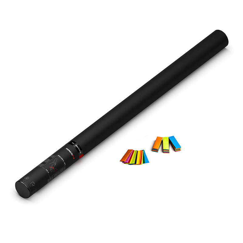 Eutopica Cannone Coriandoli Elettrico 80 cm (Multicolore), 24/48H lavorativi, DeLosBuenos, 2 x 5 cm