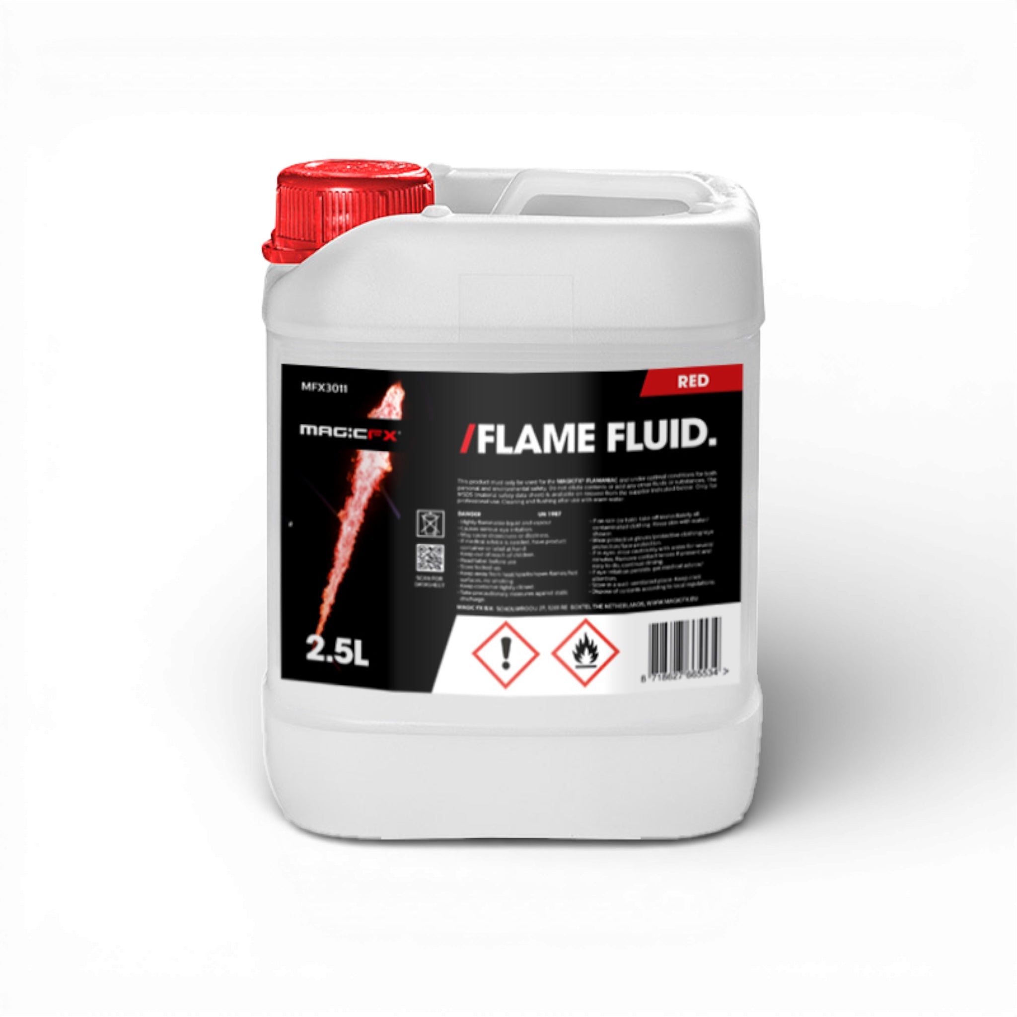 Flame Fluid - Red - 2.5 L